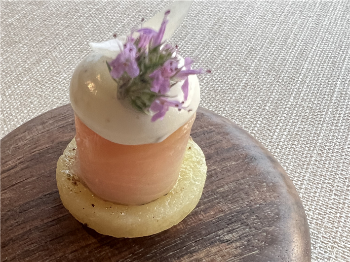 arctic char canape